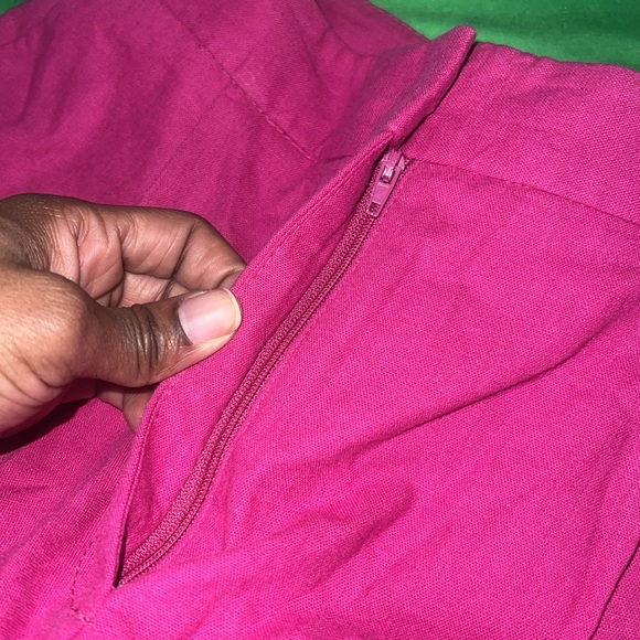 Zara Linen Blended Shorts size Small - Picture 4 of 6